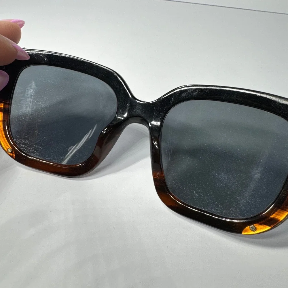 Warby‎ Parker Darcy Sunglasses Black Tortoise Square W 1281 52-20-140 Women's